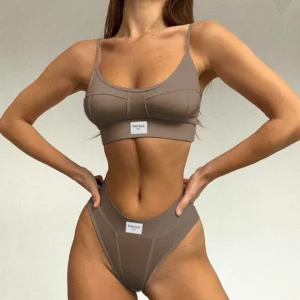 letter print lingerie sets