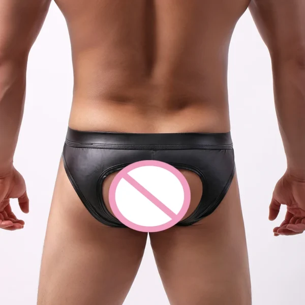 Daring PU Leather Jockstrap – Bold & Sexy - Image 4