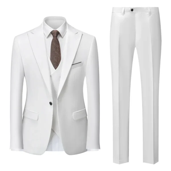 Men's 3-Piece Business & Wedding Suit Set - Image 3