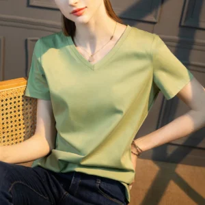 wholesale women's silk tee
