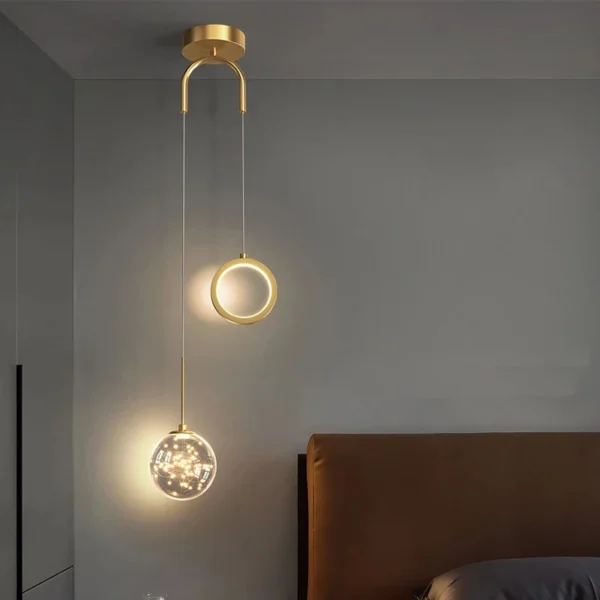 Nordic LED Pendant Light Indoor Lighting for Home Living Room - Image 6