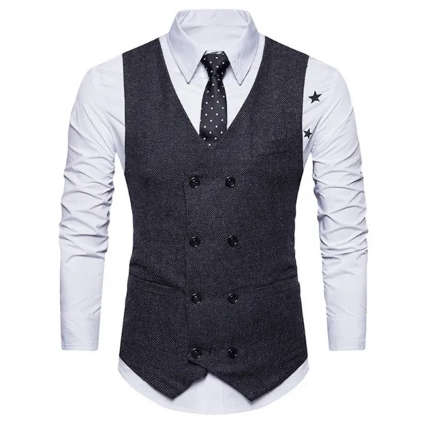 Men's 2-Piece Slim Fit Business & Wedding Suit Set - Image 5