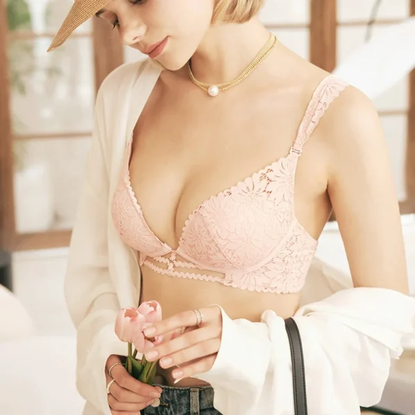 Classic Bandage Bra Set Lingerie Push up Underwear Set - Image 3