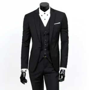 slim fit suit set