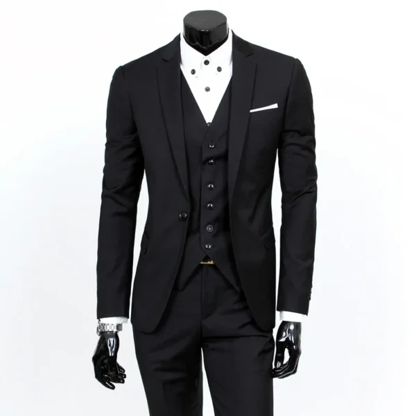 slim fit suit set