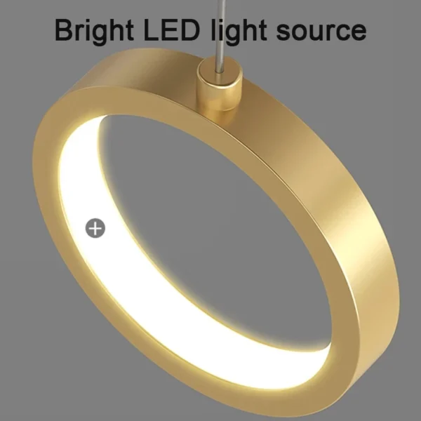 Nordic LED Pendant Light Indoor Lighting for Home Living Room - Image 4