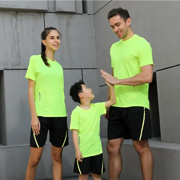 Reflective Quick-Dry Performance T-Shirt for Men, Women & Kids - Image 6