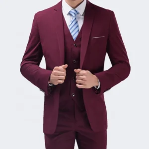 slim fit groom suit