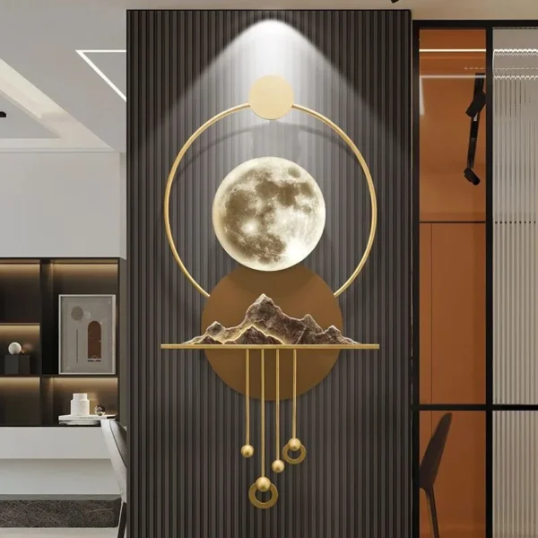 Metal Metallic Wall Living Room for Home Decor Luxury Art - Image 6
