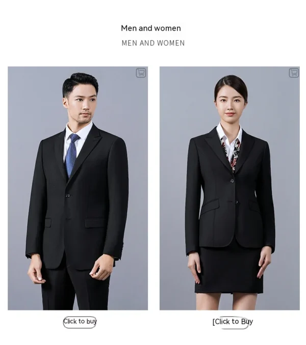 HARCHOY Men's Best Man Suit - Casual Formal Wear - Image 2