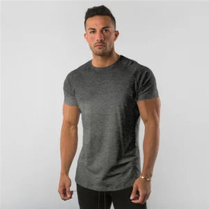 custom cotton gym tee