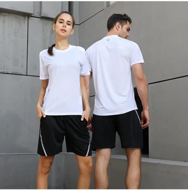 Reflective Quick-Dry Performance T-Shirt for Men, Women & Kids - Image 4