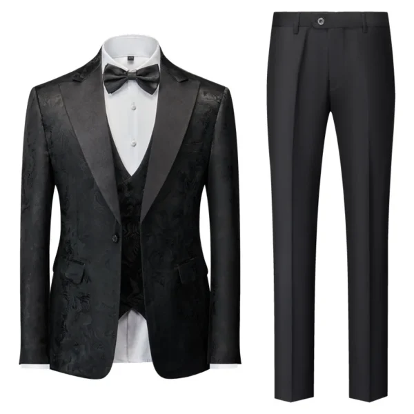 Men’s Slim-Fit 3-Piece - Image 3