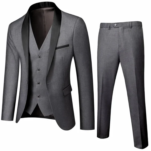 Plus Size Men's Wedding Suit - Image 6