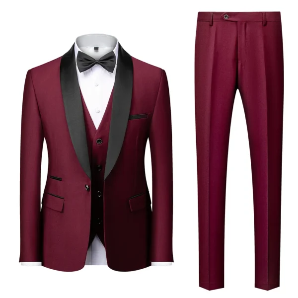 Men's Premium Smoking Suit Set - Business Formal - Image 6