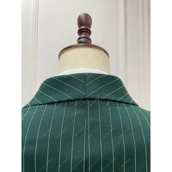 Custom Men's Emerald Green Wedding Suits - Image 4