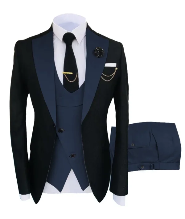 Men's Regular Fit Tuxedo Set - Image 3