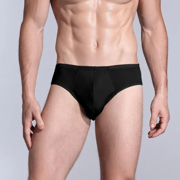 Birdtree 100% Natural Silk Men's Panties - Image 2