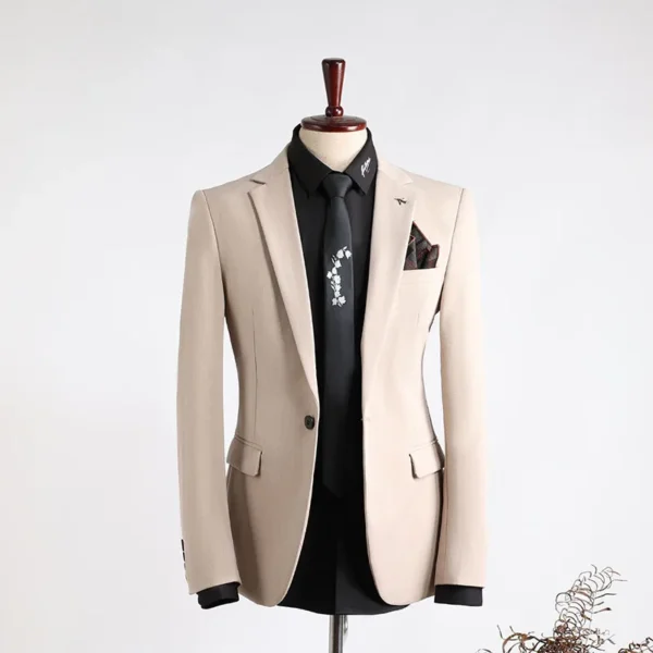 Men’s 3-Piece Suit Blazer Set - Image 5