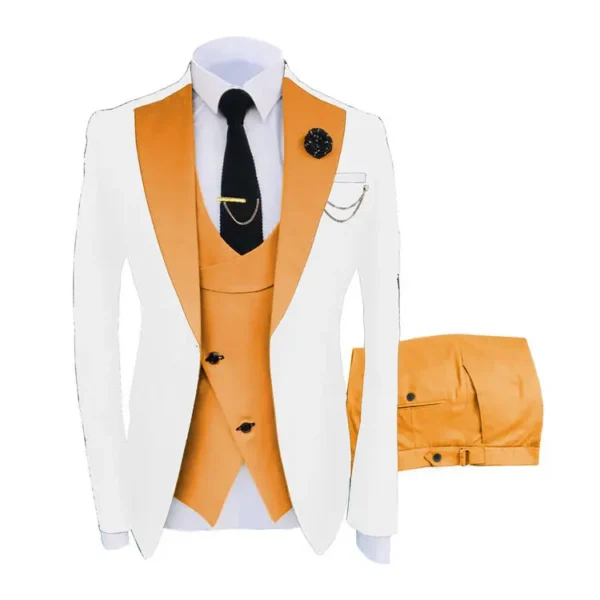 New Design Men’s 3-Piece Suit - Image 5