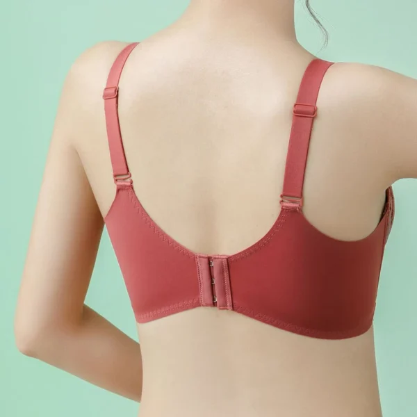 High Quality Plus Size Cotton Lace Bra - Image 5