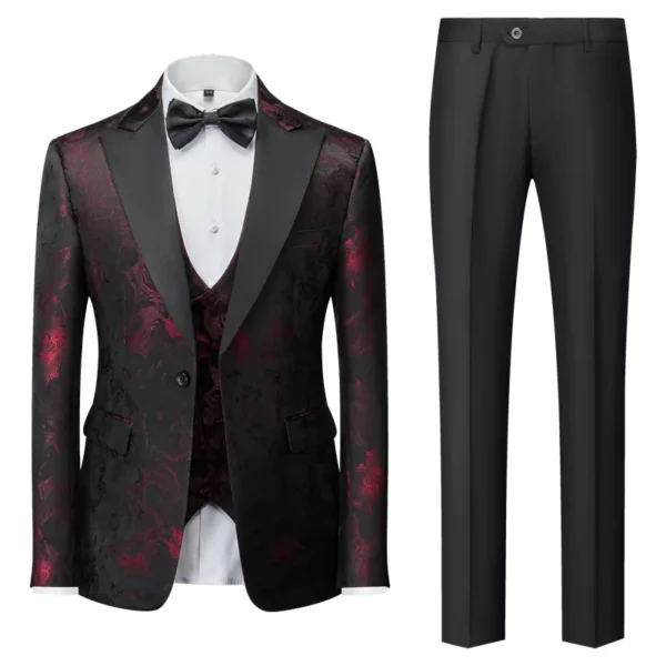 Men’s Slim-Fit 3-Piece - Image 2