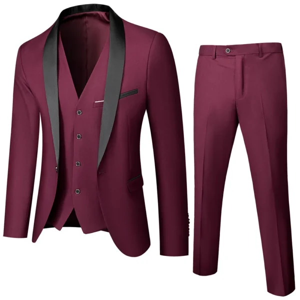Plus Size Men's Wedding Suit - Image 2