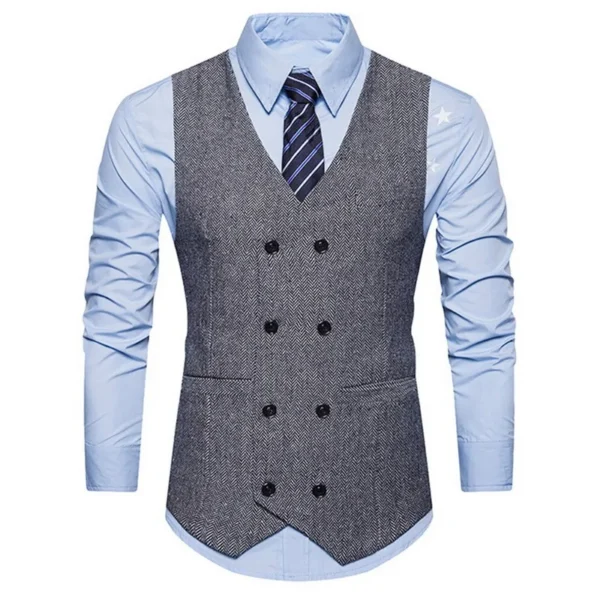 Men's 2-Piece Slim Fit Business & Wedding Suit Set - Image 4