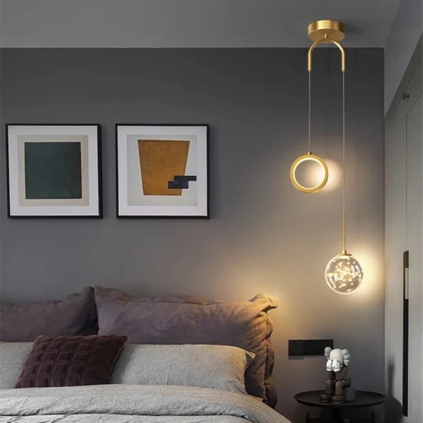 Nordic LED Pendant Light Indoor Lighting for Home Living Room - Image 2