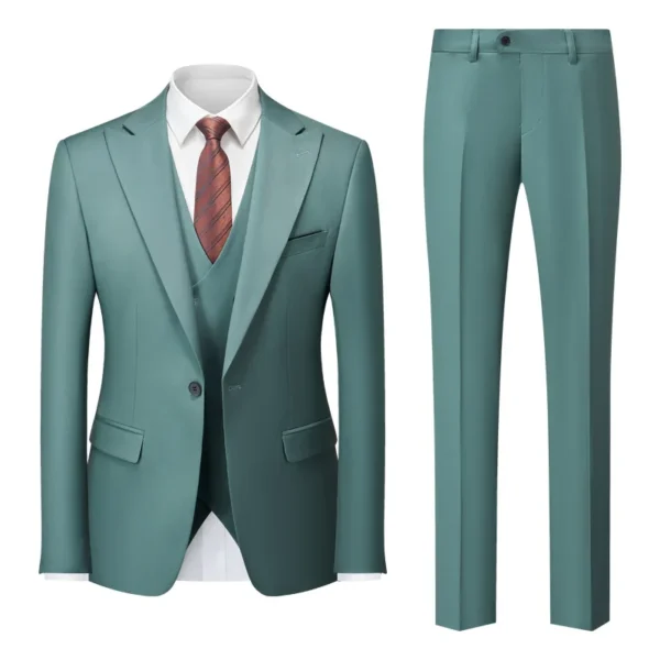 Men's 3-Piece Business & Wedding Suit Set - Image 6