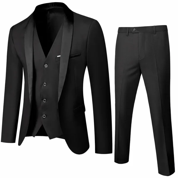 Plus Size Men's Wedding Suit - Image 3