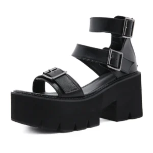 Chunky heels for women