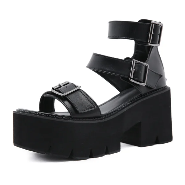 Chunky heels for women