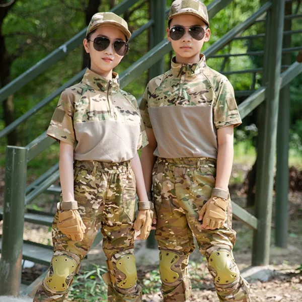 Children Tactical Suits Camouflage Suit Special - Image 6