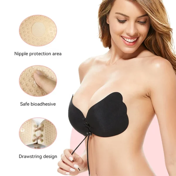Manufacturer Angel Wing Invisible Bra for Sexy Dress - Image 6
