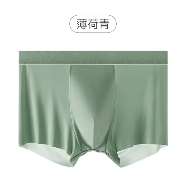 Youth Summer Ice Silk Boxers – Cool Comfort - Image 2