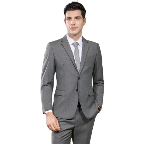 Men's Formal Two-Piece Business Suit Set - Image 6