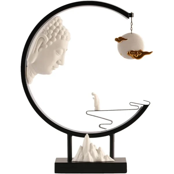 Chinese backflow incense burner