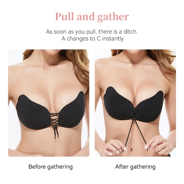 angel wing invisible bra