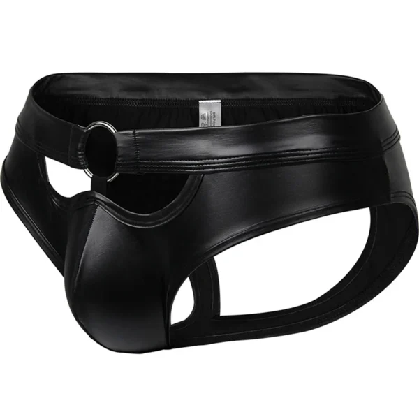 Daring PU Leather Jockstrap – Bold & Sexy - Image 6
