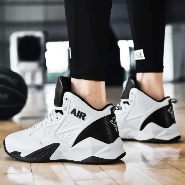 high-top retro sneakers