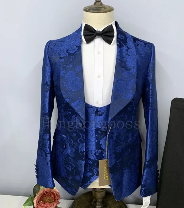 2025 S1163A Slim-Fit Business Suits for Boys - Image 4