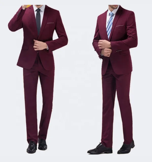 2025 New Arrival Men's 3-Piece Slim Fit Suit Set - Image 6