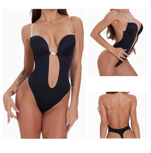 Waist Trainer Shaper Body Tummy Shaper Shapewear Padded Bra - Image 5