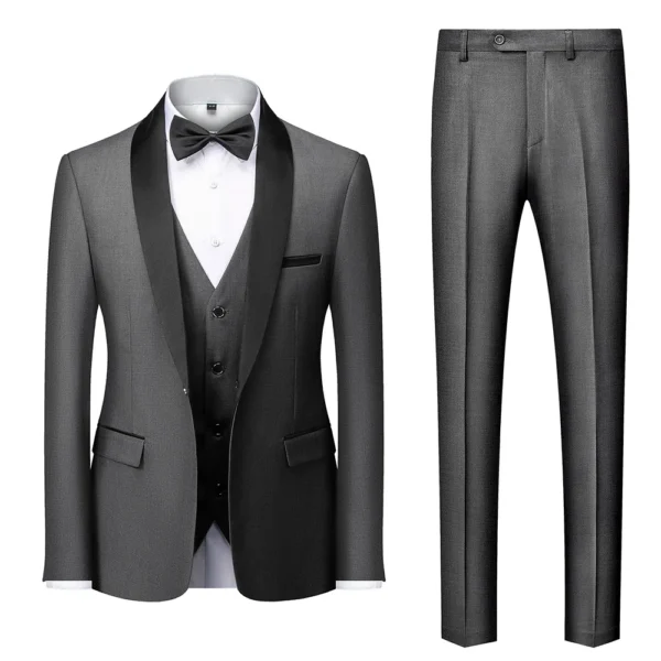 slim fit wedding suit