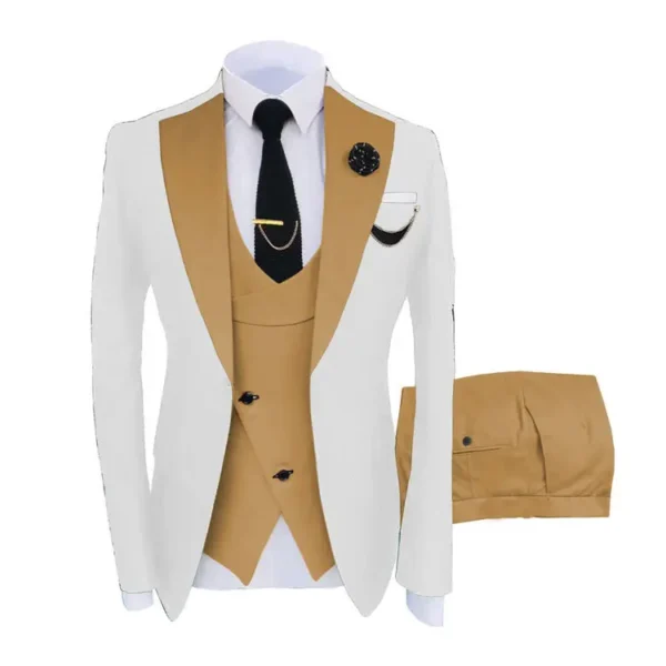 New Design Men’s 3-Piece Suit - Image 4