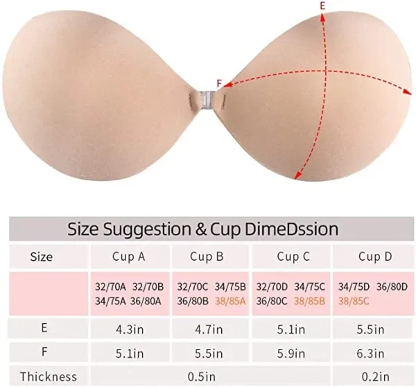 Best-Selling Self-Adhesive Silicone Bra - Image 5