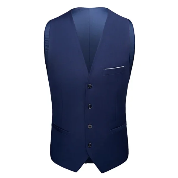 S-6XL Men's Business Suits Men Wedding Dress Suit Set - Image 2