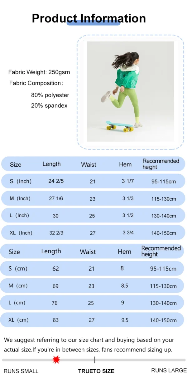 Wholesale Designer Baby Clothes Yoga Girls Leggings - Image 5
