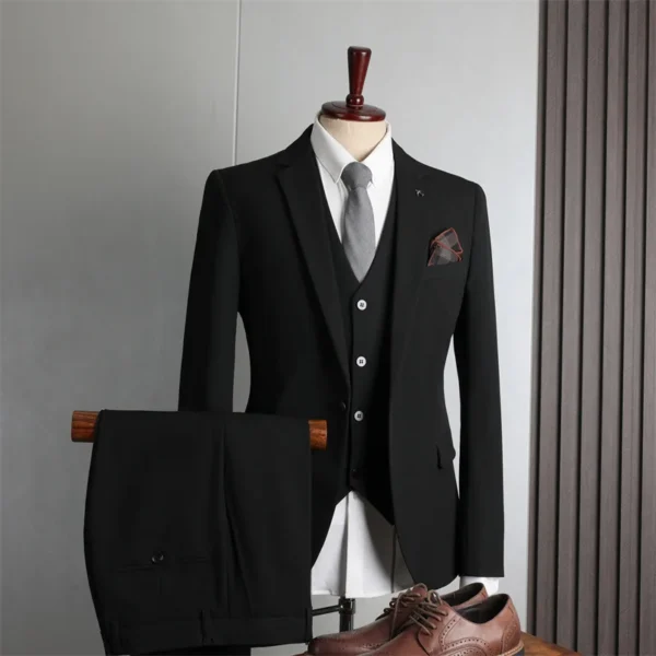 Men’s 3-Piece Suit Blazer Set - Image 2